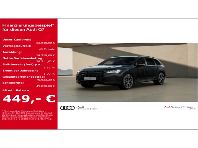 Q7 S line 50 TDI quattro tiptronic 7-Sitzer
