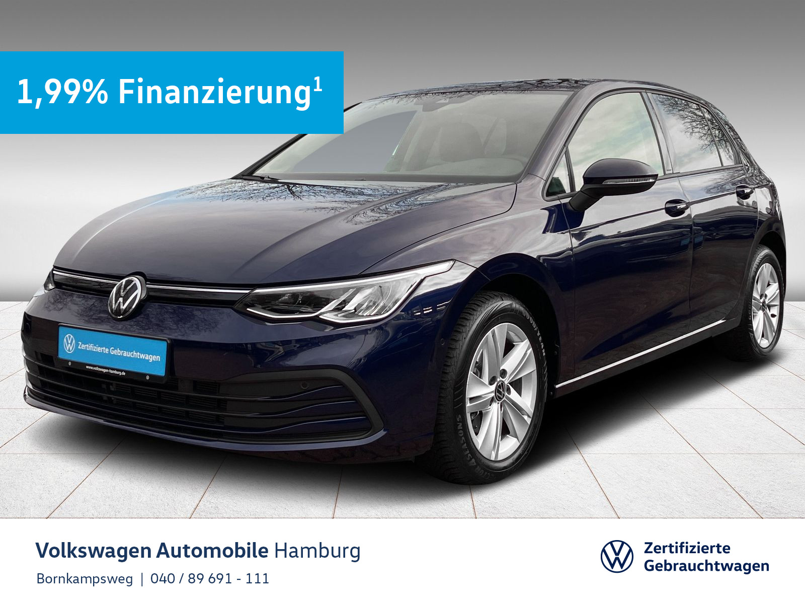 Volkswagen Golf 1.0 VIII eTSI Life ergo-Sitze