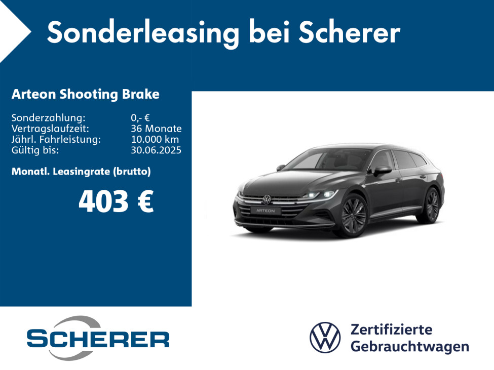 Arteon Shootingbrake 2.0 TSI DSG Elegance AHK MATRIX LED