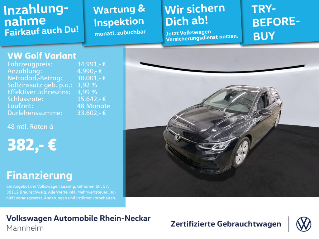 Golf Variant VIII 2.0 TSI R-Line DSG 4Motion Navi LED ACC uvm