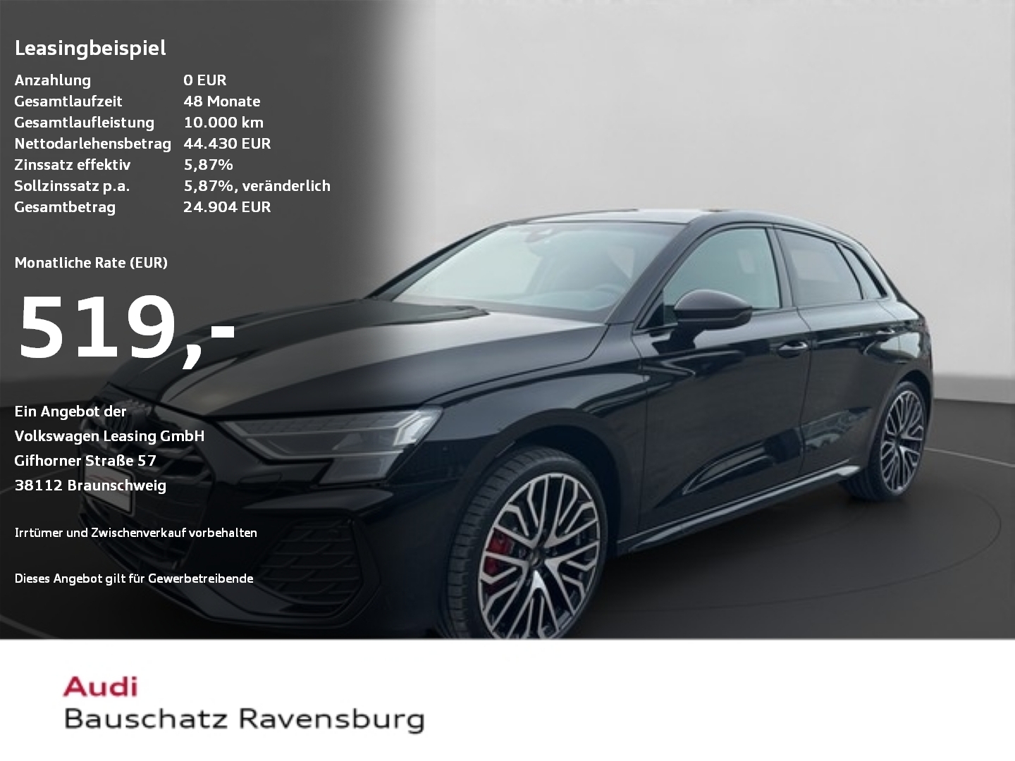 Audi A3 Sportback S line 35 TFSI