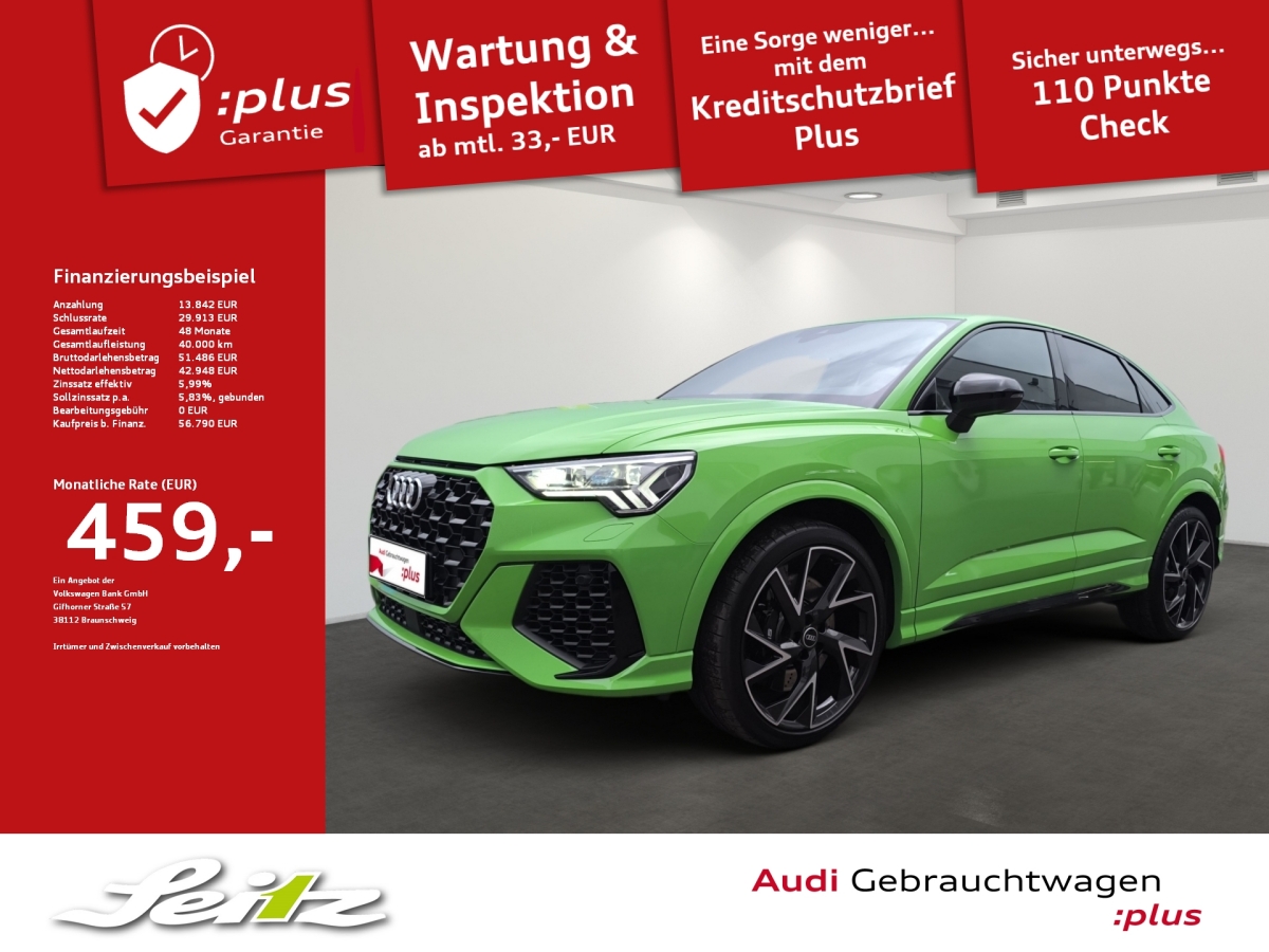RSQ3 Sportback 2.5 TFSI quattro *RS-SPORTABGASANLAGE*MATRIX*KAMERA*NAVI*