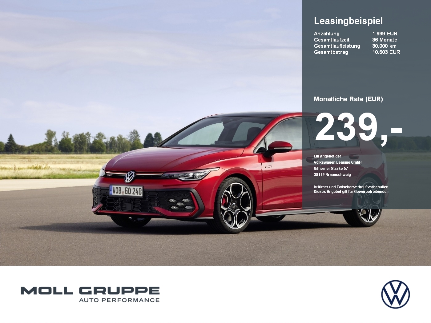 Golf GTI 2,0 l TSI