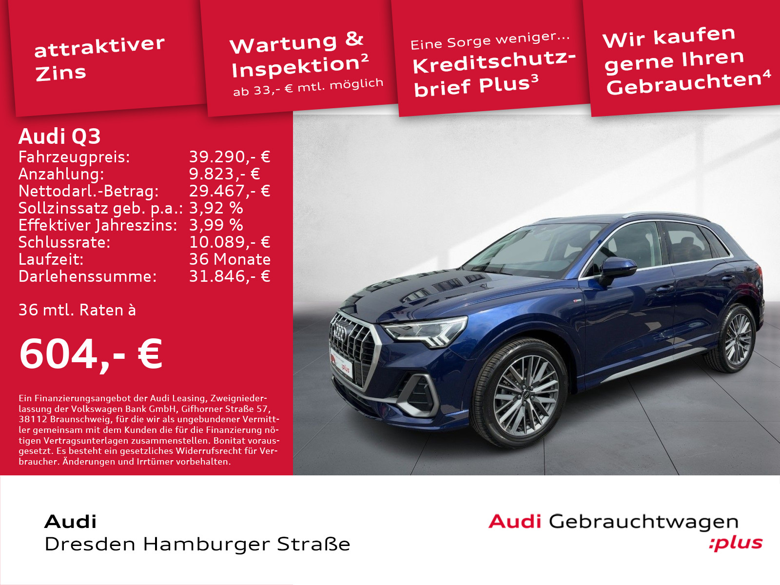 Audi Q3 35 TDI S line