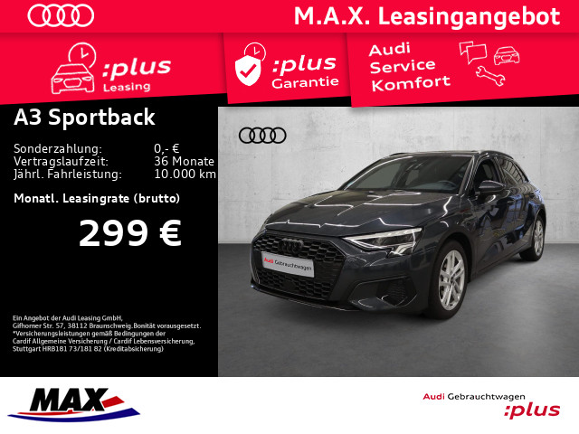 A3 Sportback 40 TFSI e ADVANCED  +LED+AHK+LEDER+