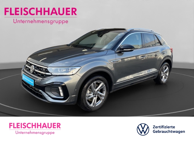 T-Roc R-Line 2.0 TDI AHK Navi Digitales Cockpit Massagesitze LED Tel.-Vorb.
