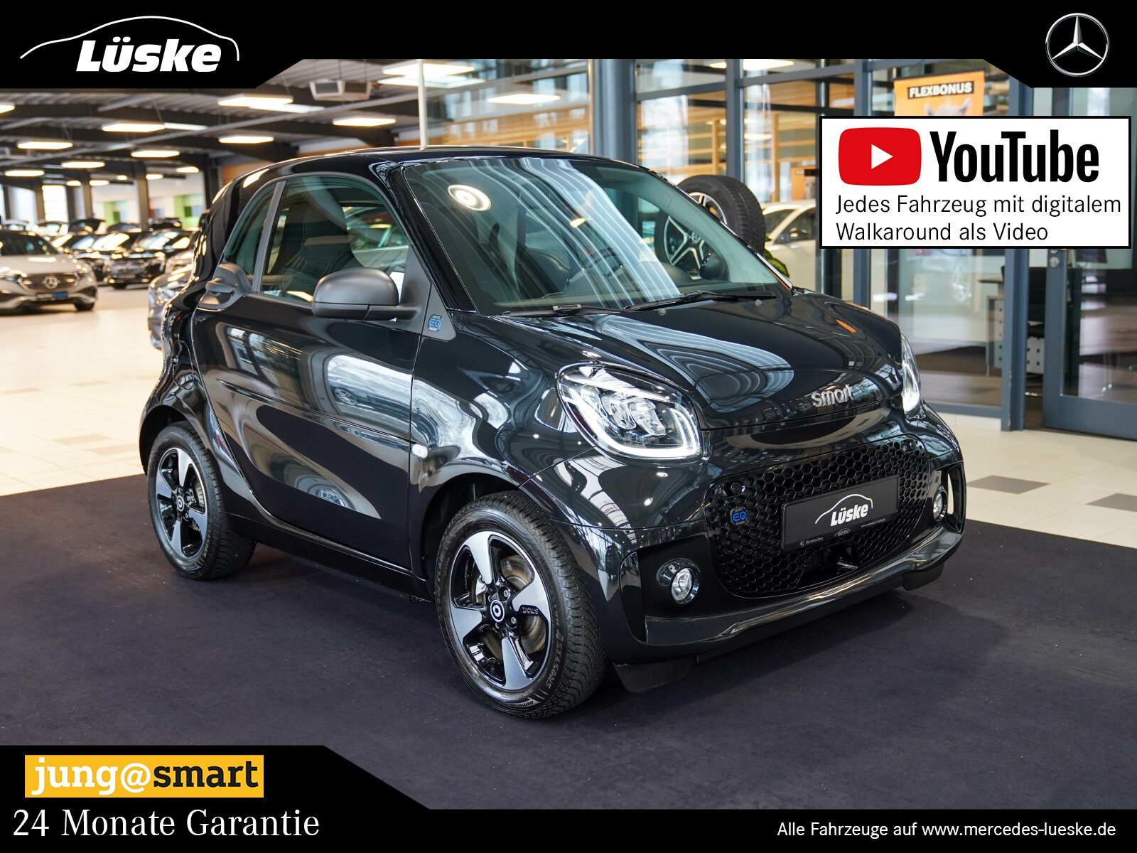 smart EQ fortwo Exclusiv 22kW Lader