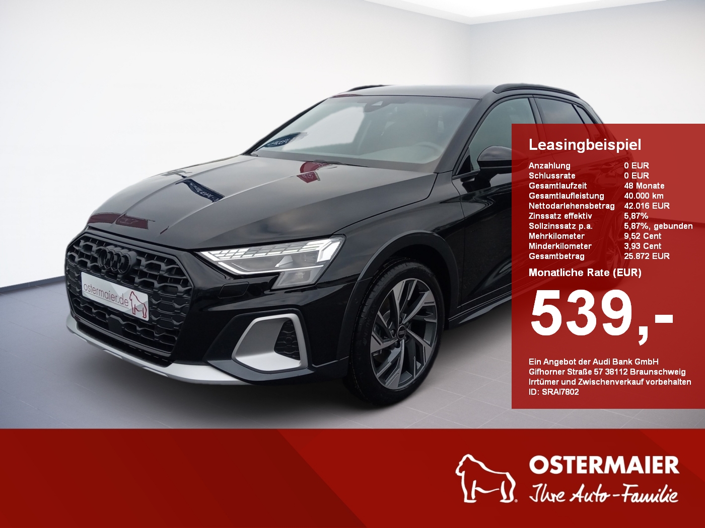 A3 allstreet 35 TDI S tronic 18ALU.AHK.LED.