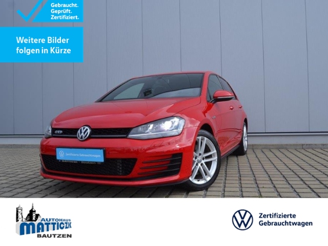 Volkswagen Golf 2.0 TDI VII GTD 17-ZOLL SFW STAND-H