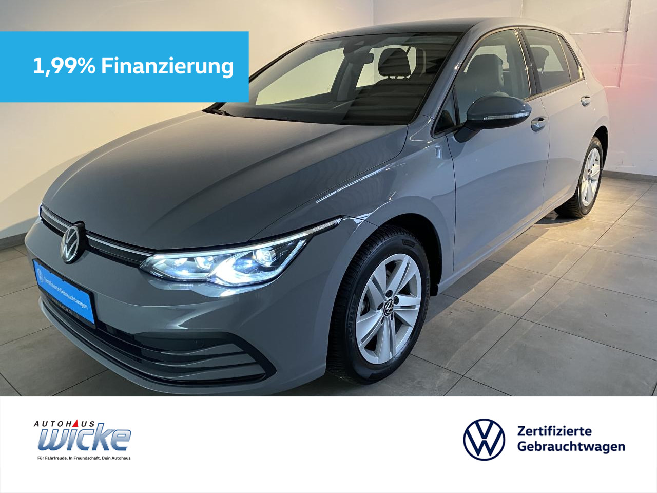 Golf VIII 2.0 TDI DSG Life NAVI KLIMA PDC LED KAME