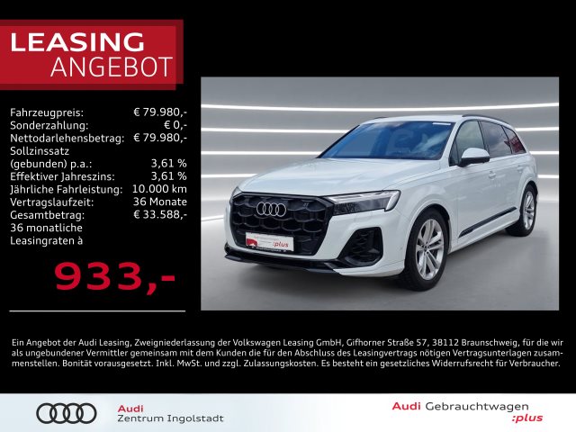 Q7 SUV TFSI e S line Q7 55 TFSI e qu 2x S line M