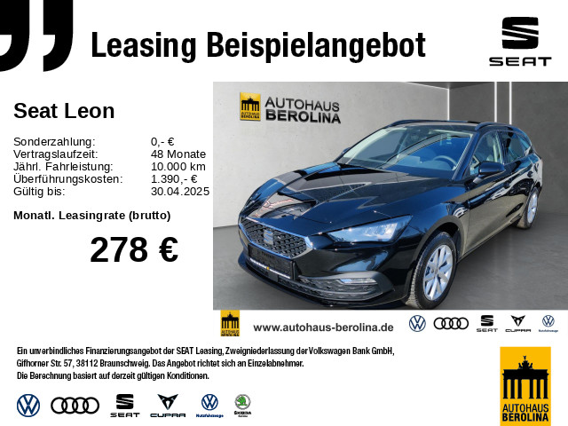 Leon ST 2.0 TDI Style Edition DSG *AHK*ACC*SHZ*