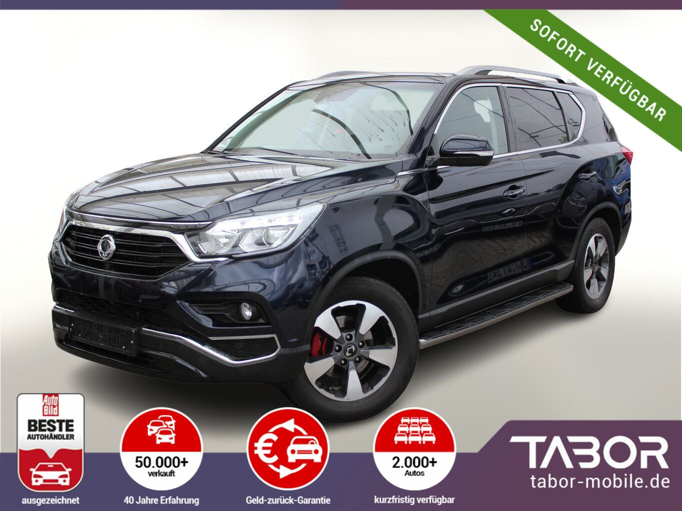 Rexton 2.2 e-XDi 180 Aut Leder SchiebeD Nav