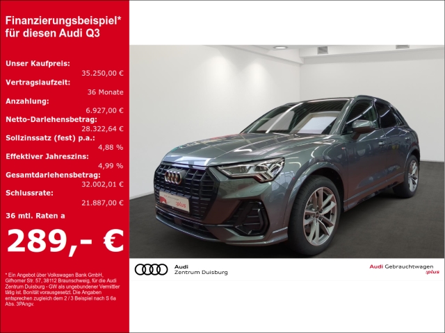 Q3 40 TFSI quattro S line Matrix-LED