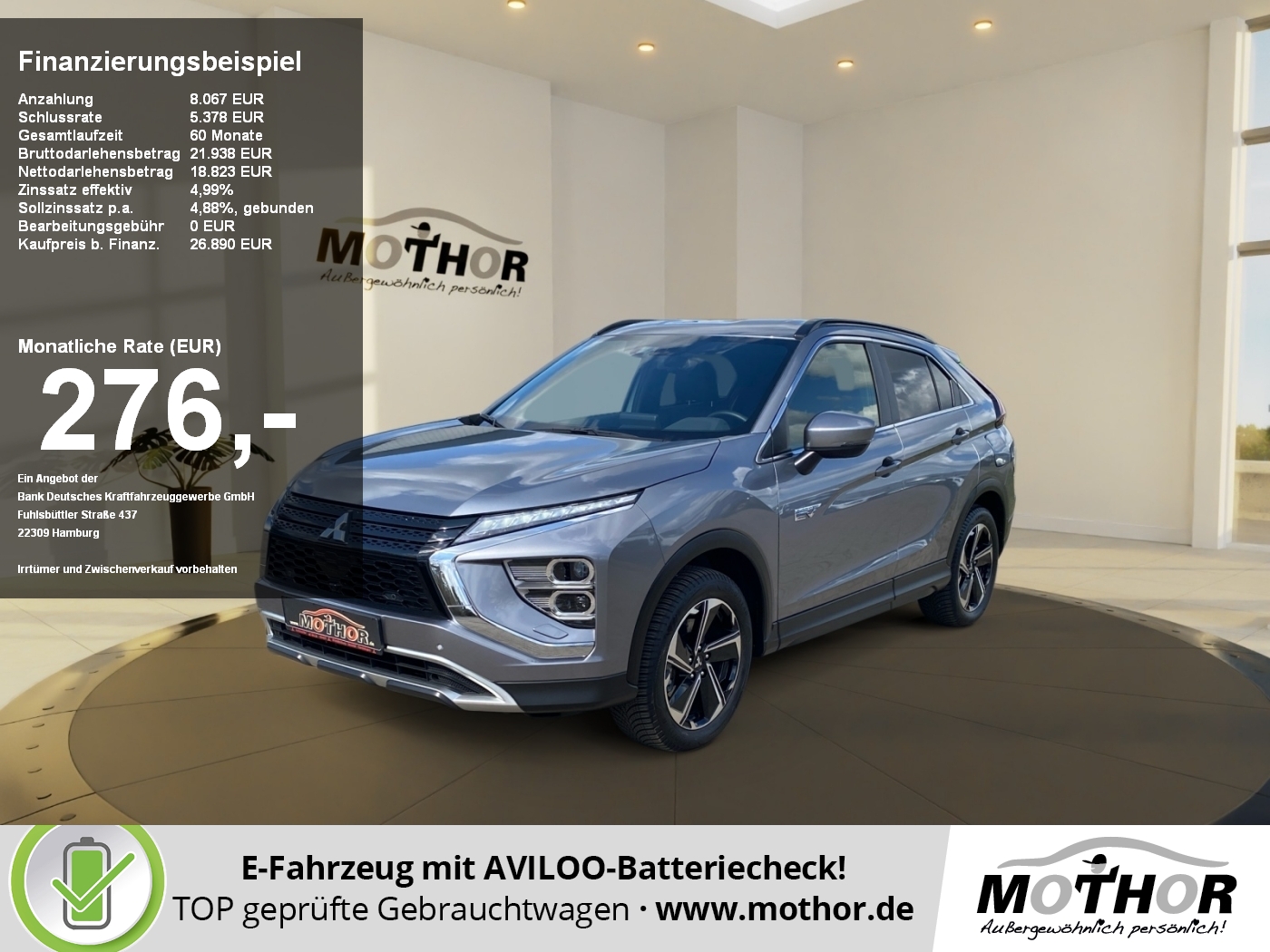 Mitsubishi Eclipse 2.4 Cross Plus
