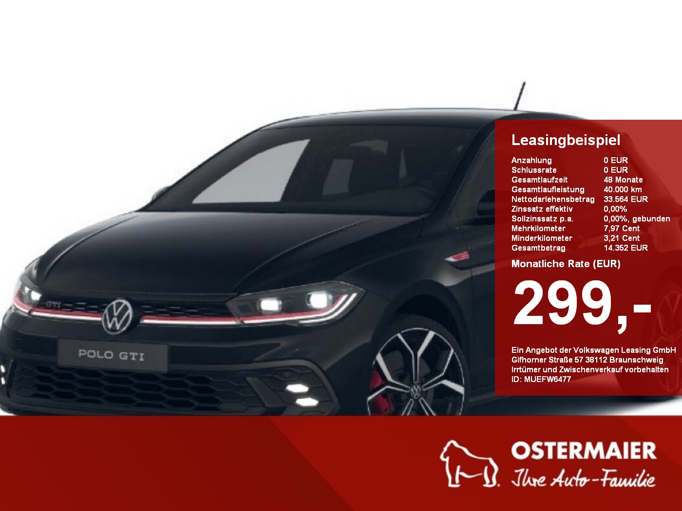 Polo GTI 2.0TSI 207PS DSG IQ.LIGHT,ACC,KAMERA,KEYLESS,NAVI