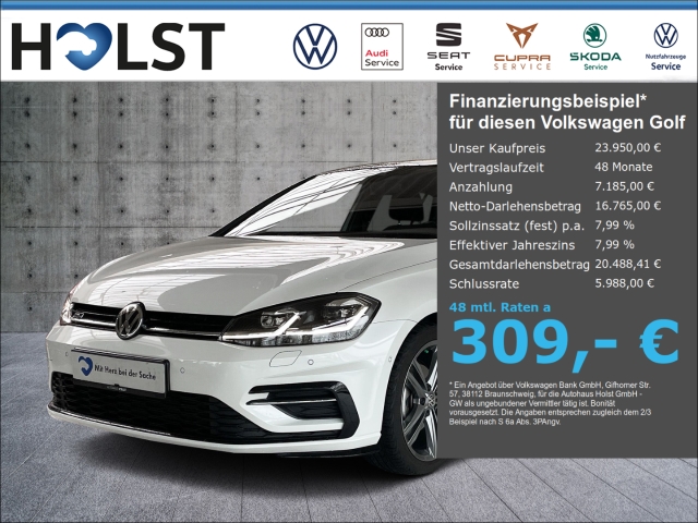 Volkswagen Golf 1.5 TSI VII R-Line TOP-PAKET