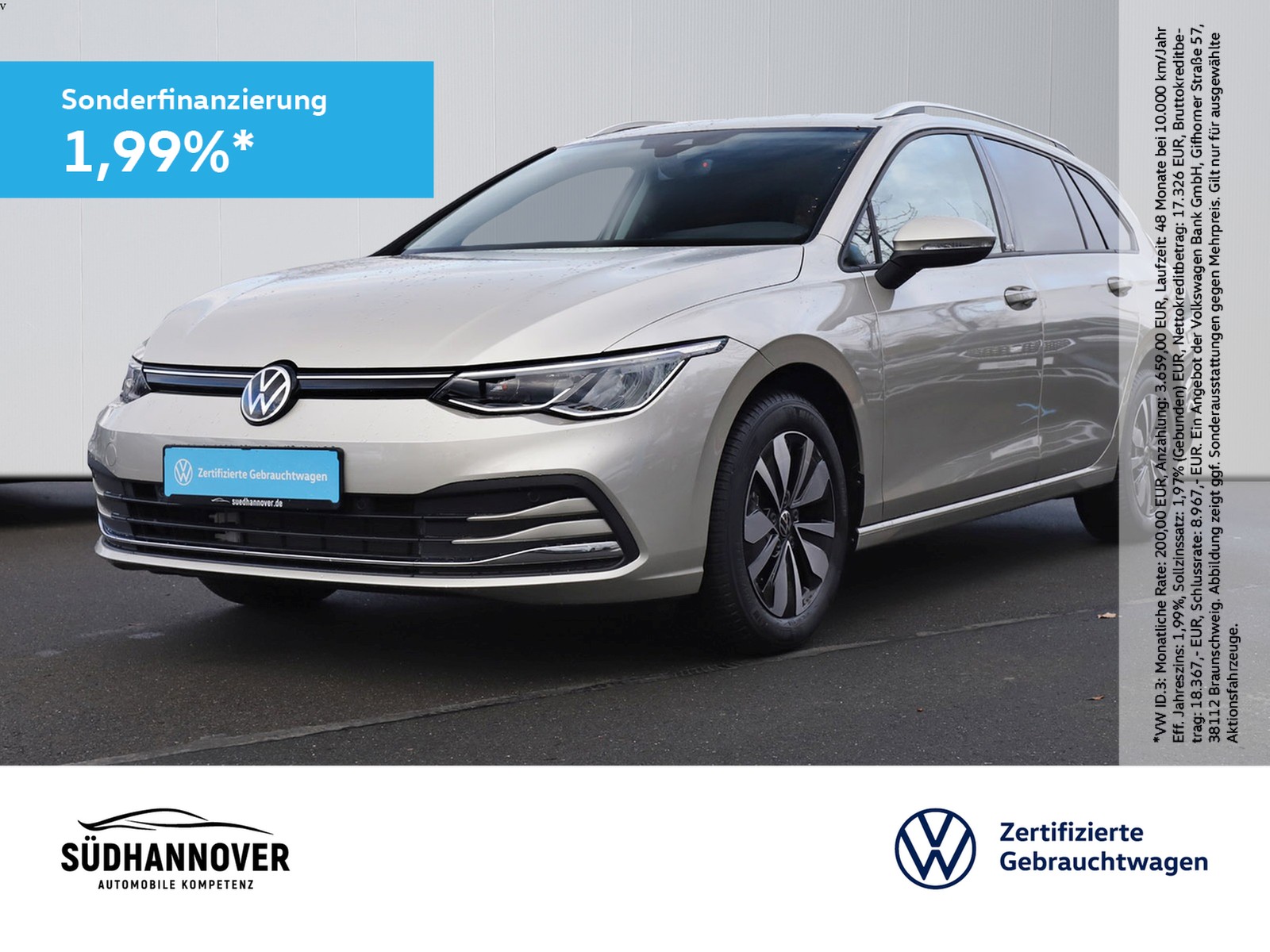 Golf VIII Variant Move 1.0 TSI NAVI+LED+SHZ+PDC