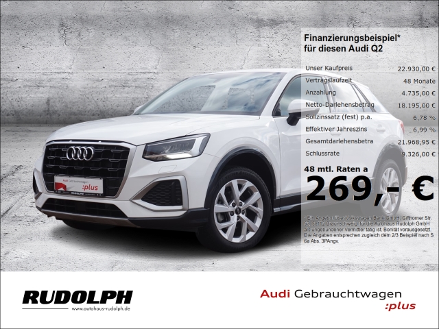 Q2 30 TDI advanced S-tronic CarPlay PDCv+h SHZ