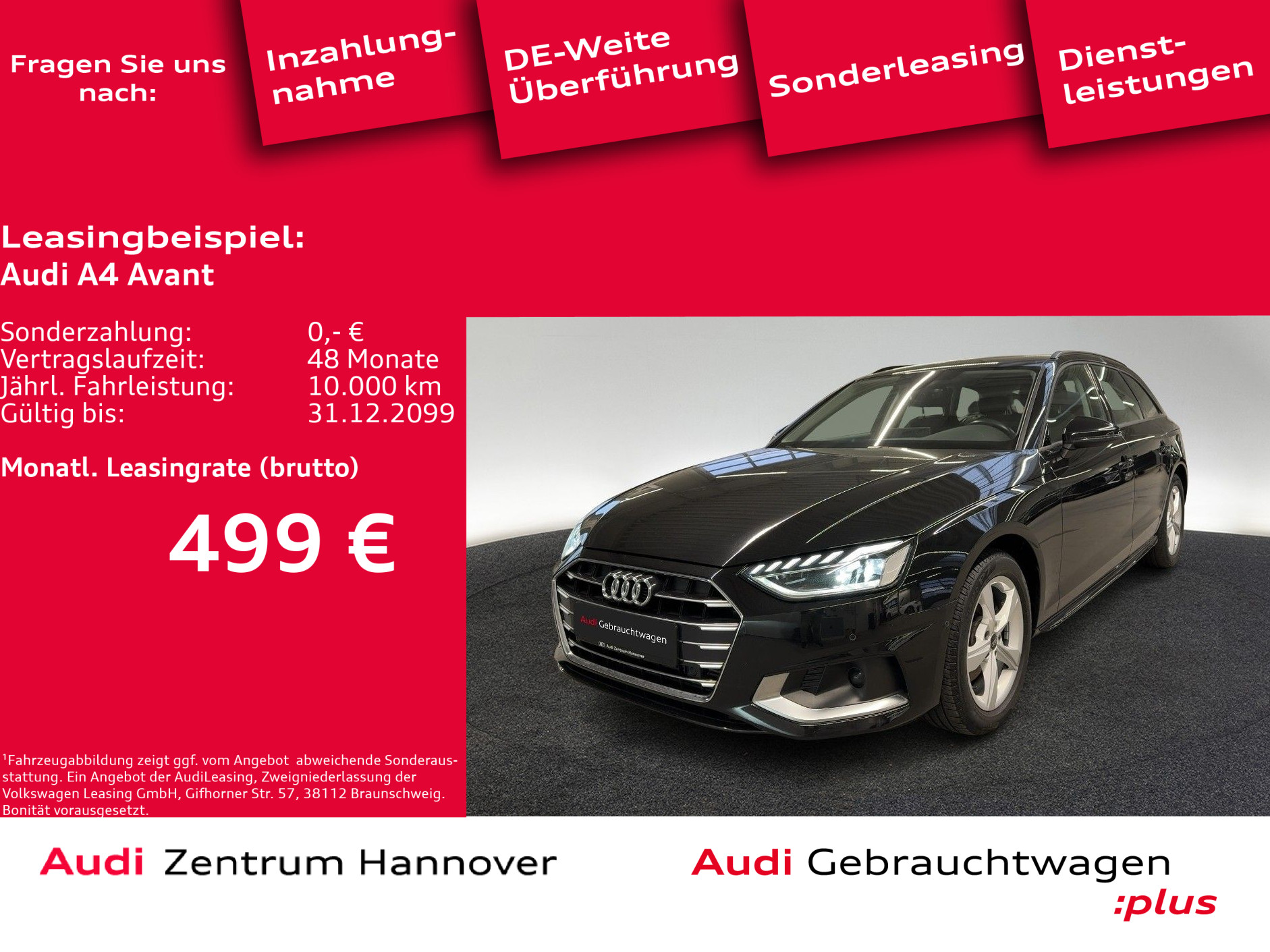 A4 Avant Advanced 35 TFSI Kamera LED virtual Navi