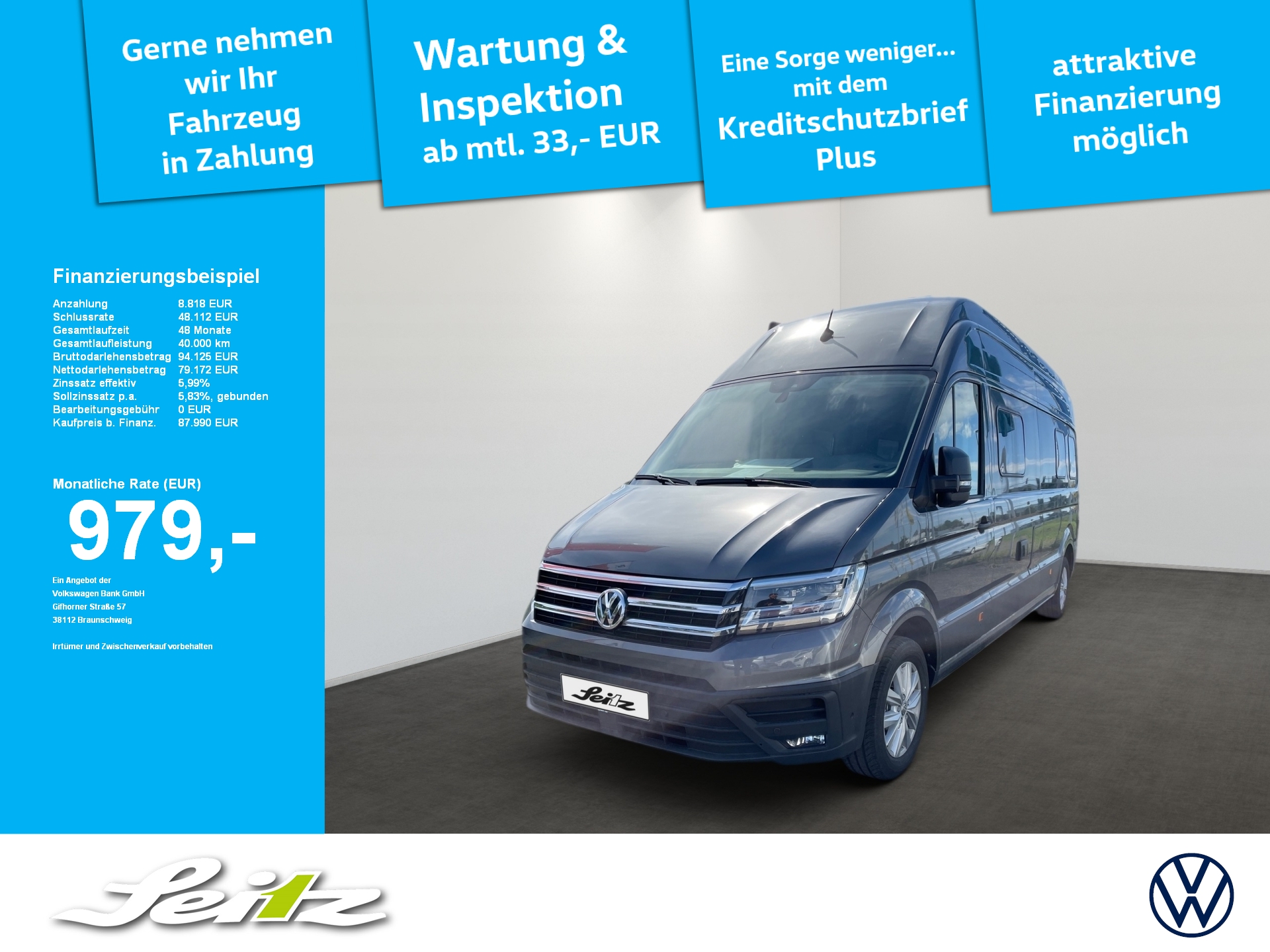 Crafter Grand California 2.0 TDI LR *NAVI*KAMERA