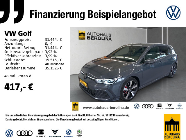 Golf VIII GTD DSG *AHK*ACC*NAV*R-CAM*PDC*SHZ*