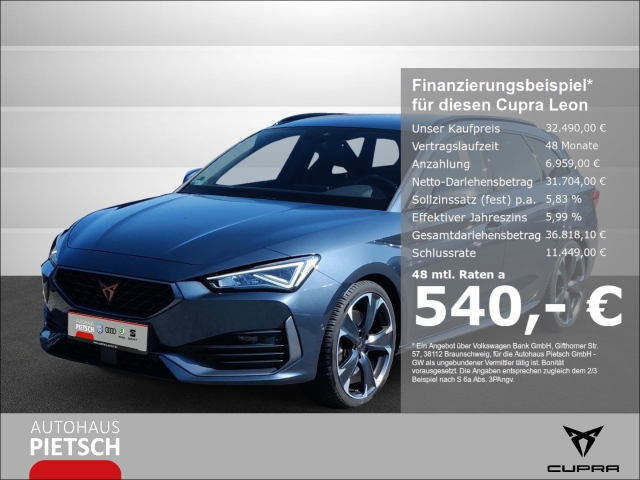 Leon ST 2.0 TSI DSG 4Drive LED Kessy Kamera Navi