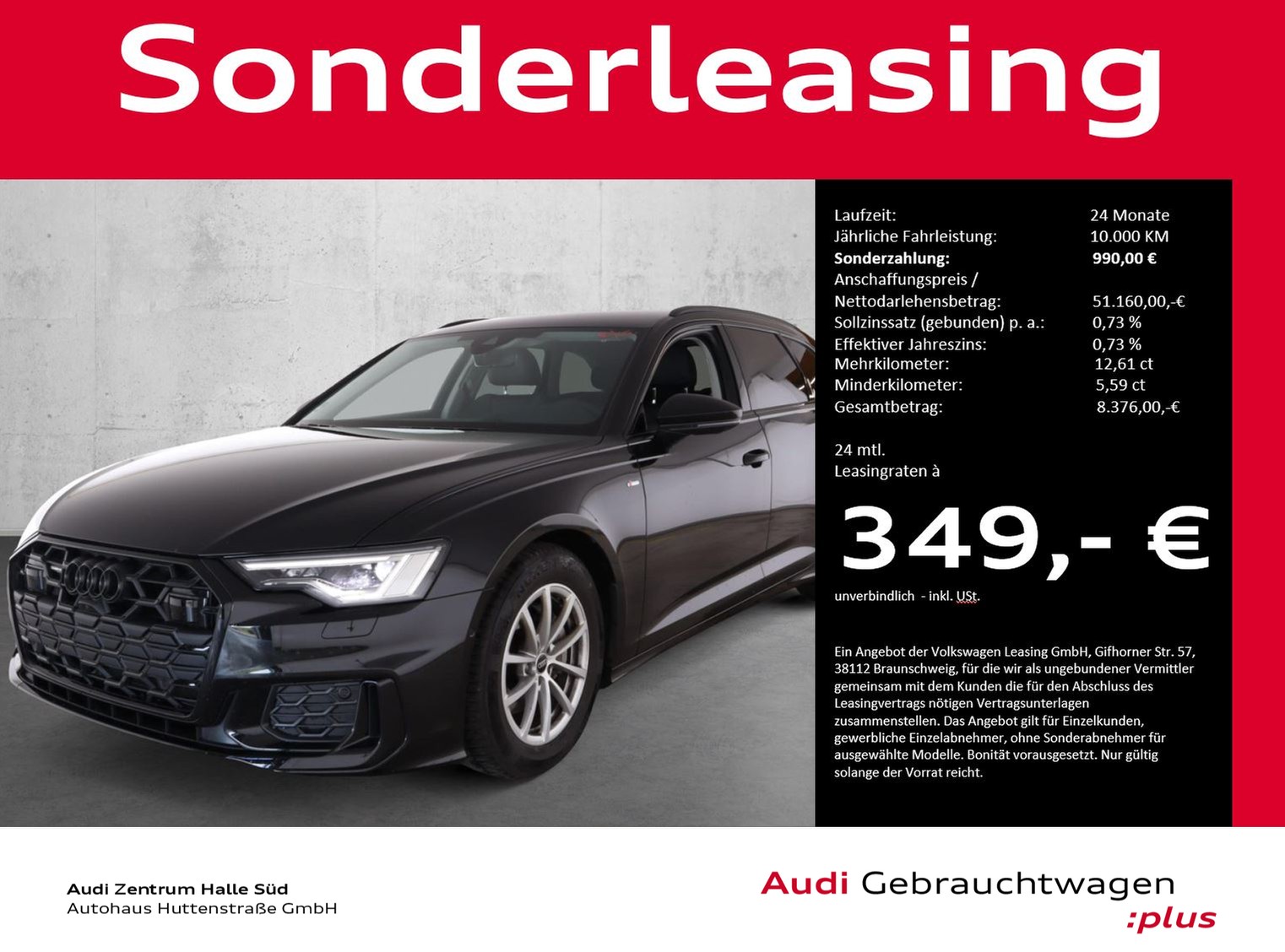 A6 Avant 40 TDI qu S line MATRIX HuD AHK 20"
