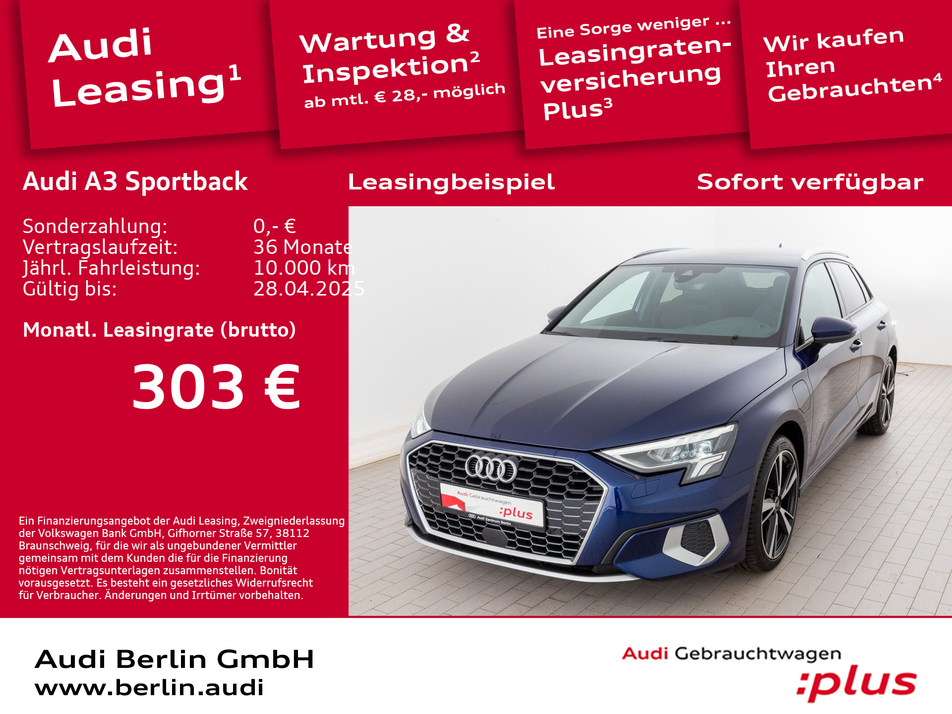 A3 Sportback TFSI e Advanced 40 e S tr. NAVI LED