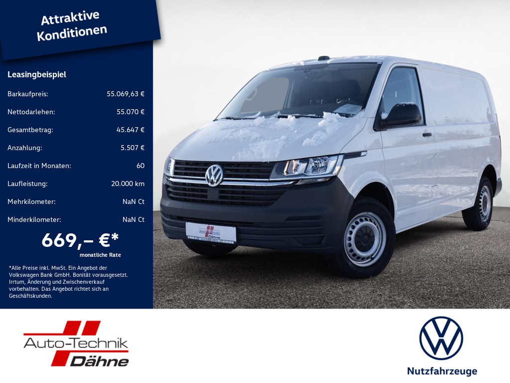 T6.1 Transporter Kasten 2.0 TDI DSG FWD