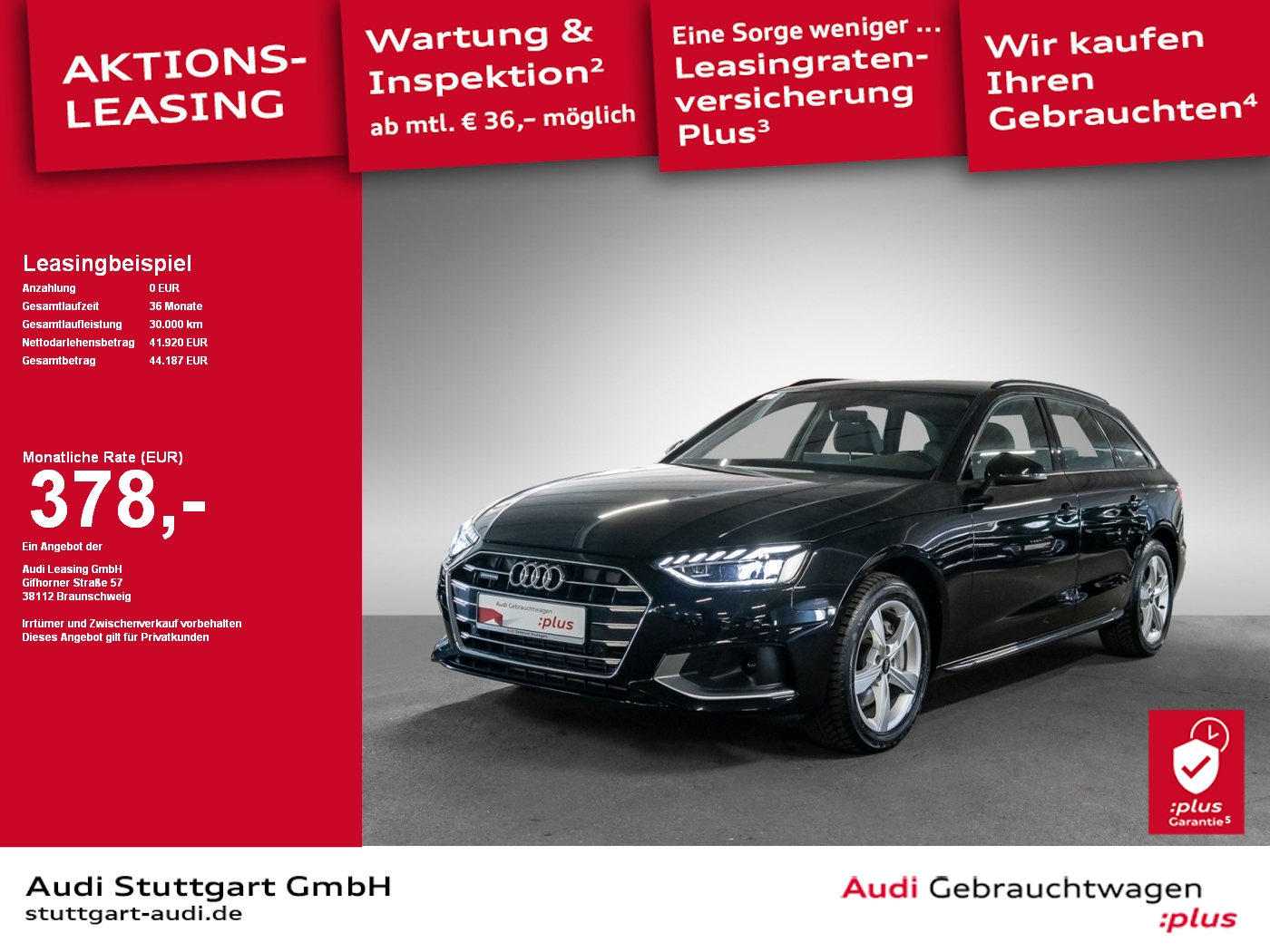Audi A4 Avant advanced 40 TFSI quattro
