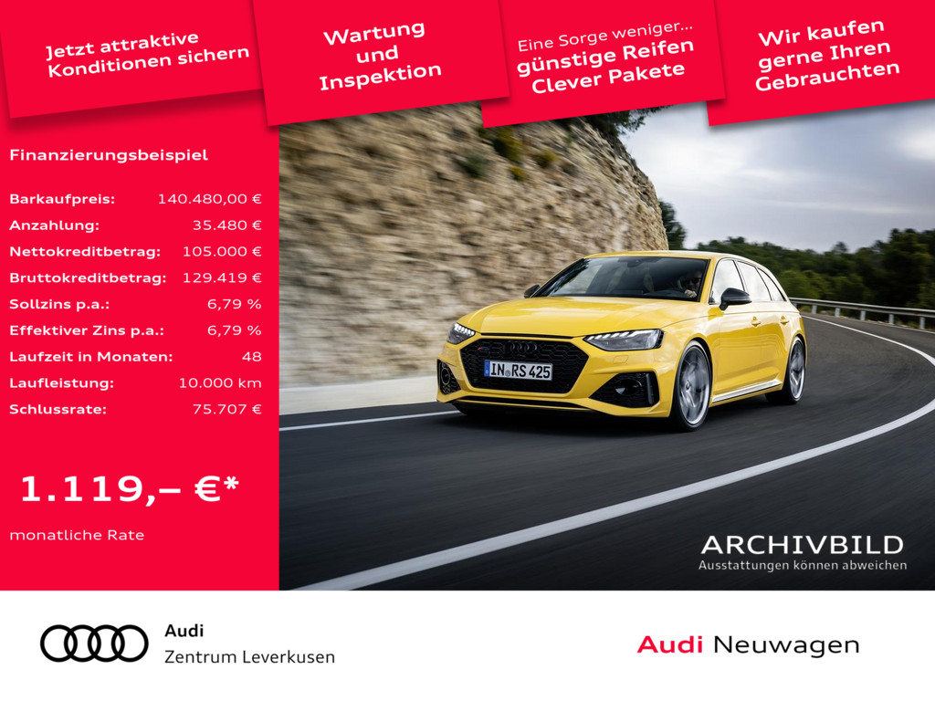 Audi RS4 Avant edition 25 years