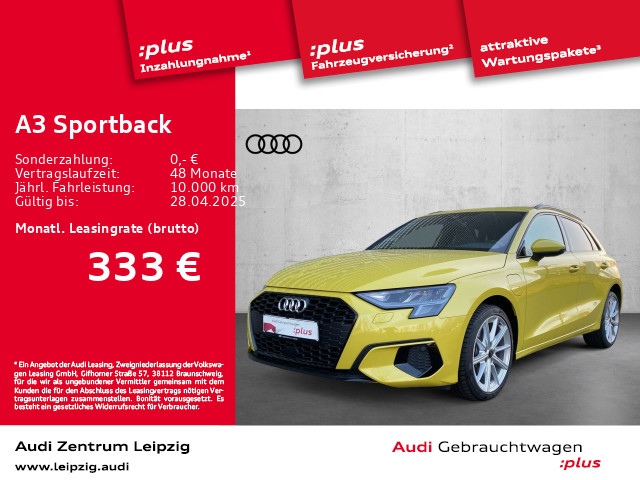 Audi A3 Sportback 40 TFSI advanced Business