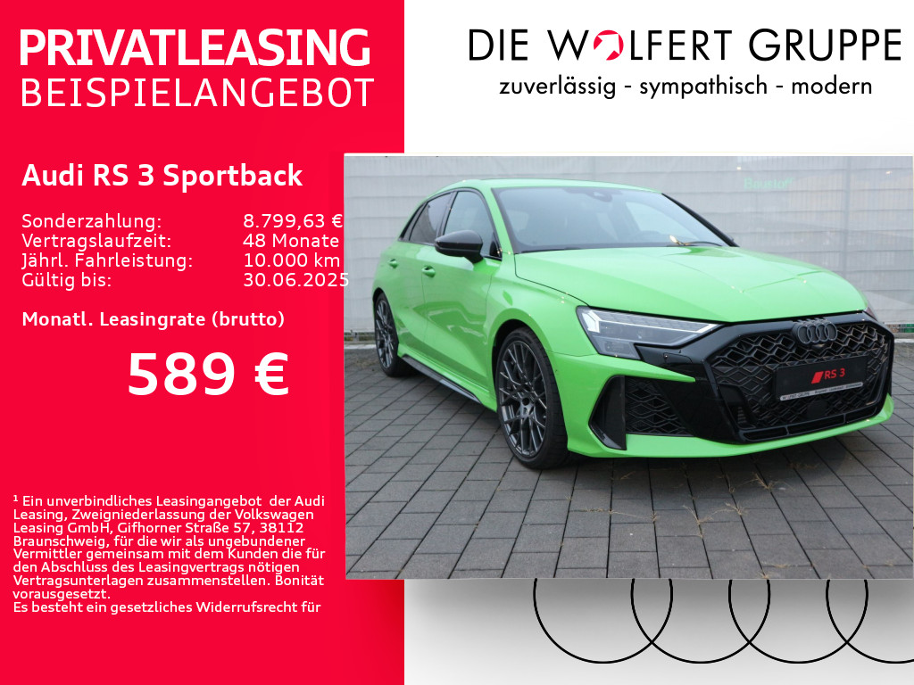 RS 3 Sportback S tronic*FACELIFT*CARBON*MATRIX*