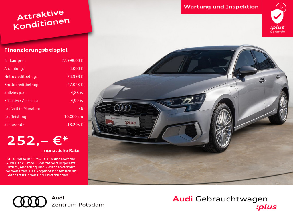 A3 Sportback 40TFSI e