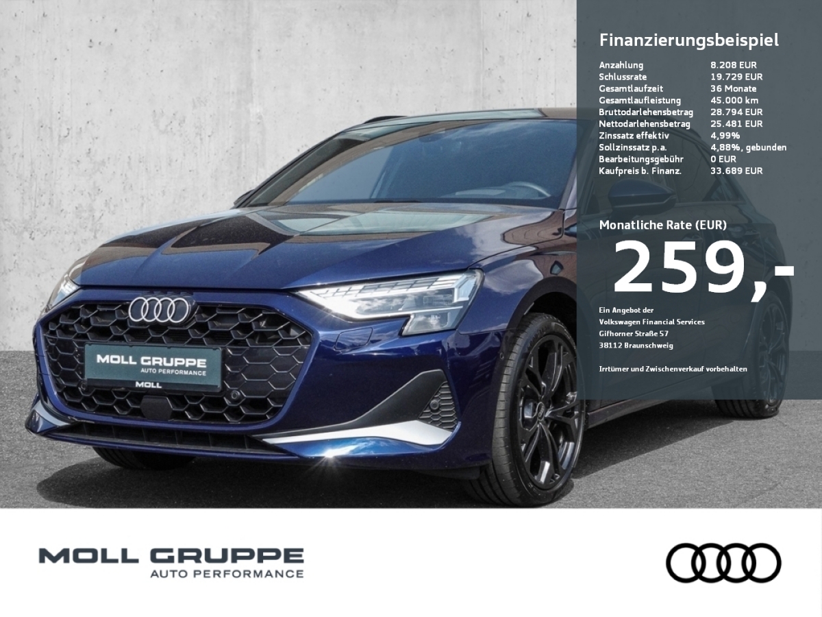 A3 Sportback 30 1.5 TFSI advanced NAVI LED ACC