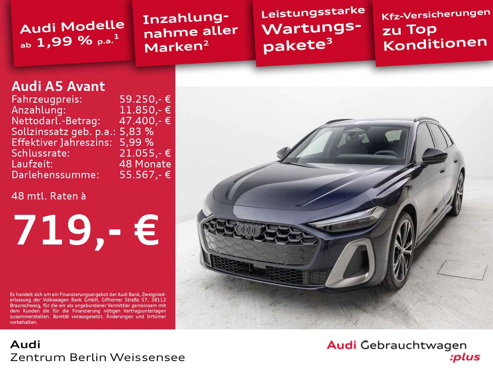 Audi A5 Avant TFSI S-TRO S-LINE