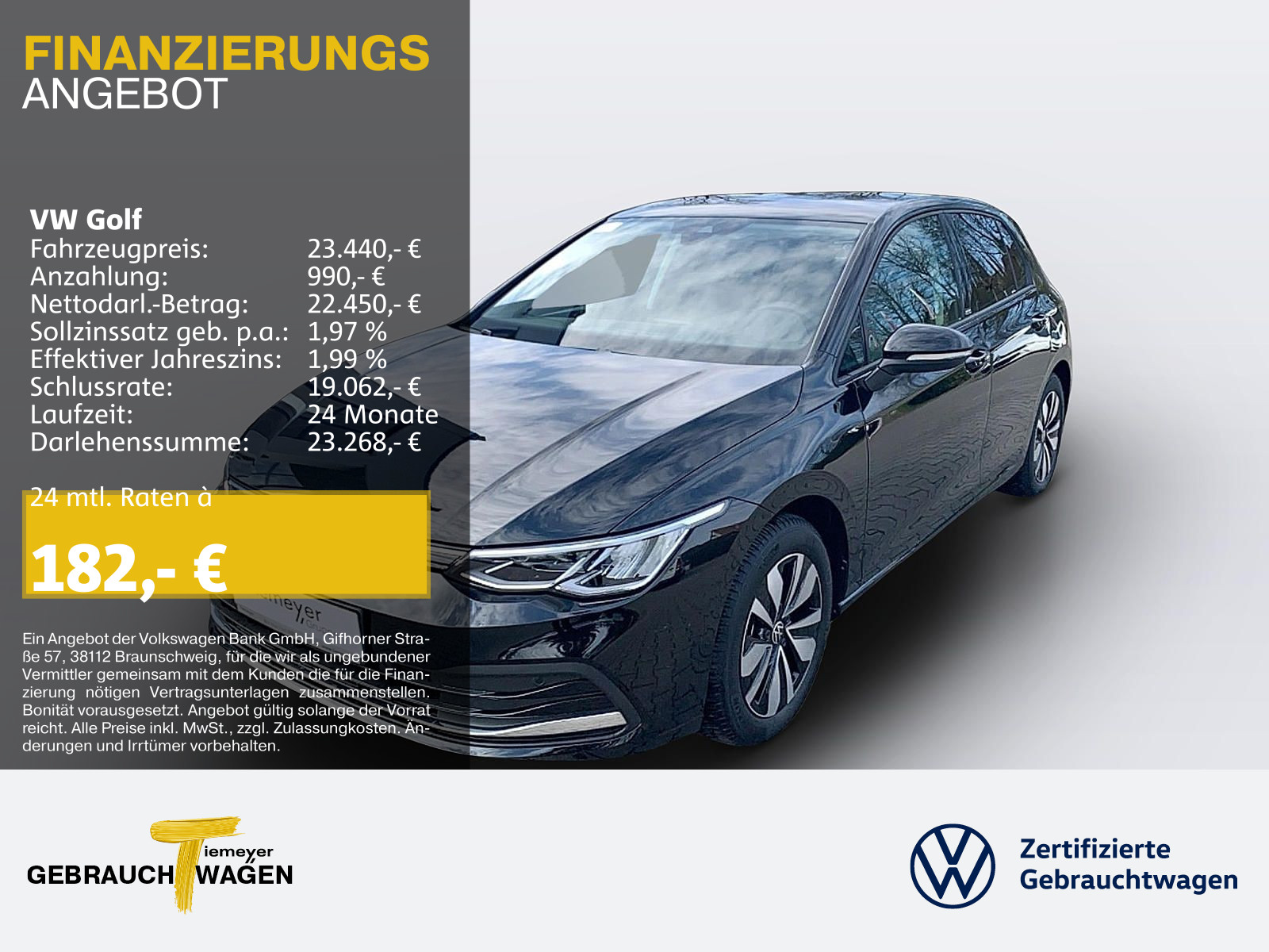 Golf 1.5 TSI 150PS MOVE NAVI LED AHK SITZH