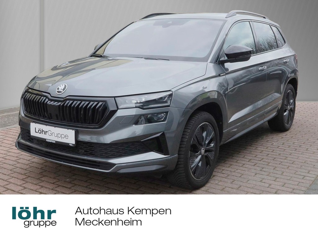 Karoq 2.0 TSI DSG 4x4 Sportline Pano Navi+VC PACC RFK+PDC LED Sitzheiz.