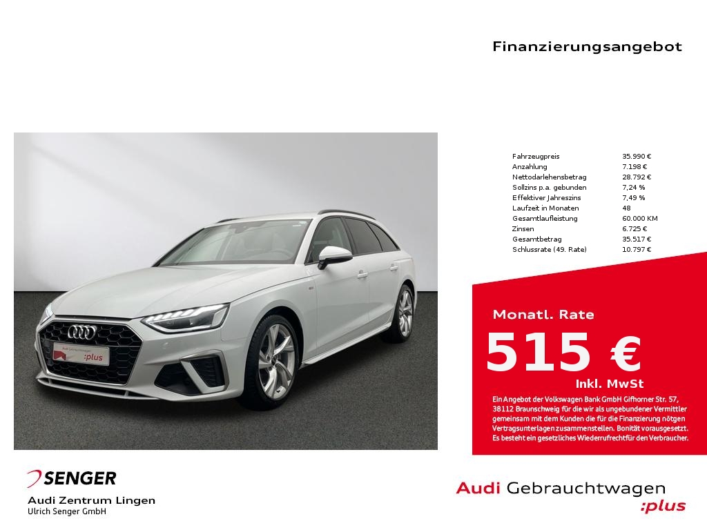 Audi A4 Avant 35 TFSI S line