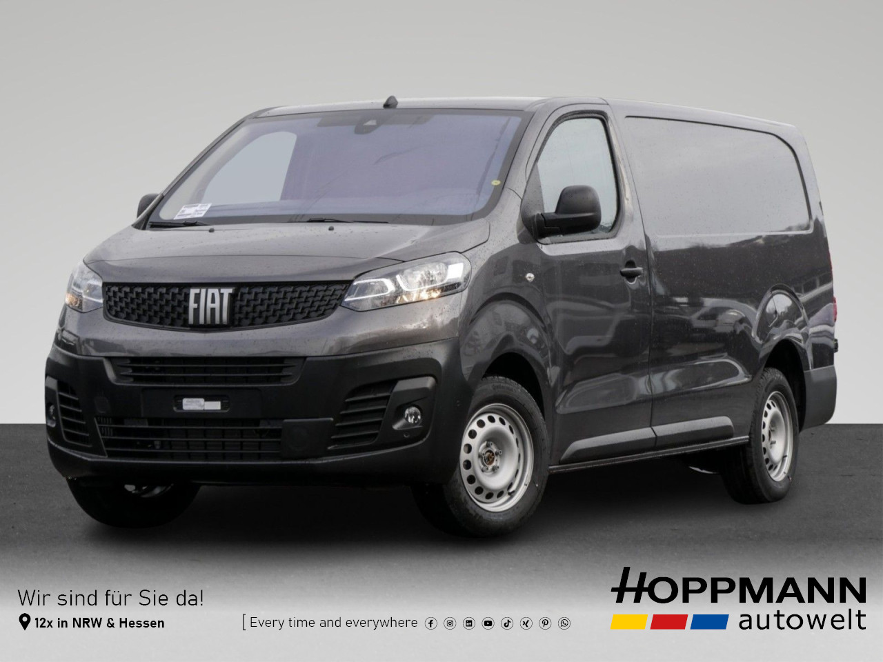 Scudo L3 2.0, AHK abnehmbar, Holzboden Laderaum