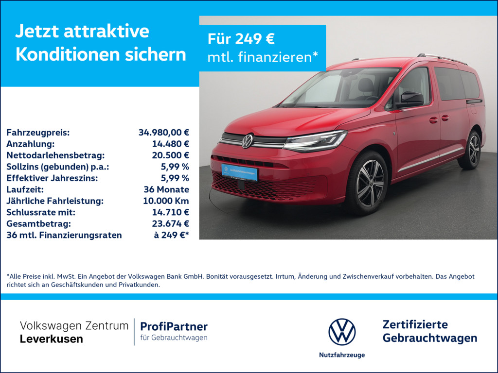 Volkswagen Caddy Maxi Style