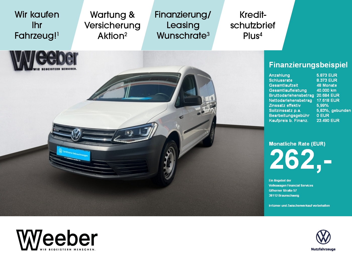 Caddy Maxi Kasten NAVI*XENON*RFK*PDC*GRA Navi