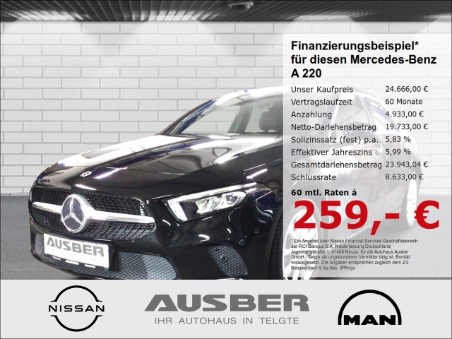 Mercedes-Benz A 220 digitales