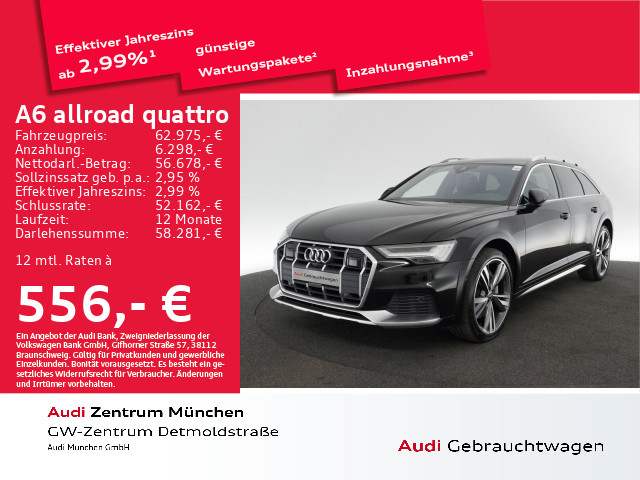 A6 allroad 55 TDI qu. tiptr. Pano/ACC/AHK/LuftFed/Virtual+