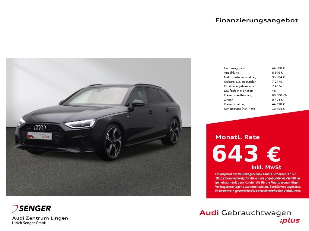 Audi A4 Avant S line 50 TDI quattro