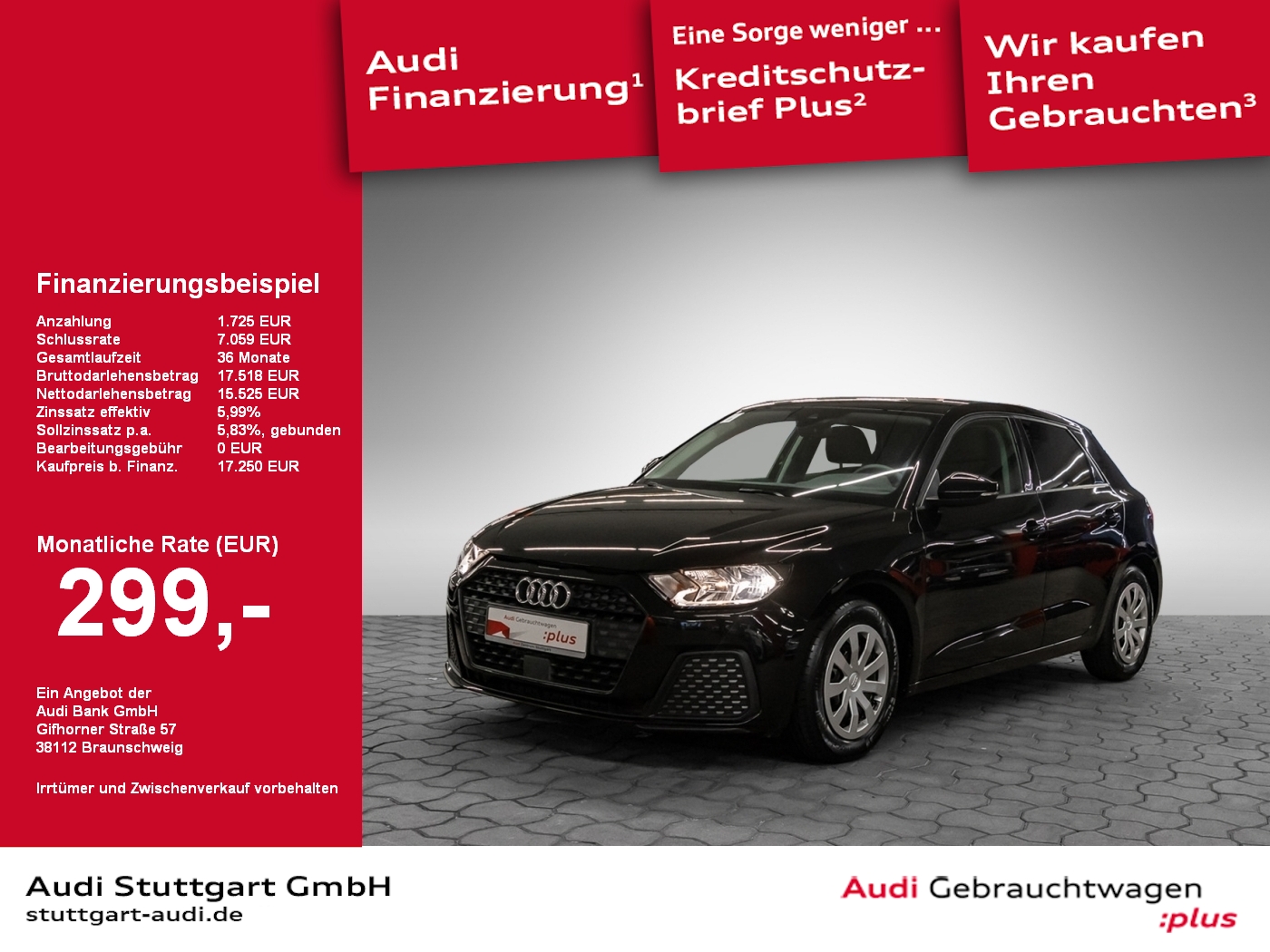 Audi A1 Sportback 25 TFSI
