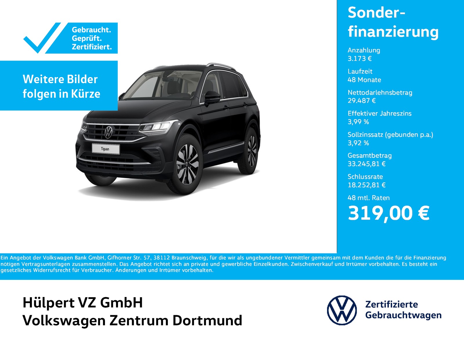 Tiguan 1.5 MOVE AHK CAM ACC LM17 E-KLAPPE NAVI