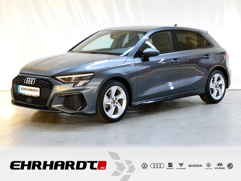 A3 Sportback 35 TFSI S tronic S line LED*NAV*SHZ*ACC*PARKLENK*KAMERA*VIRTUAL*17"ALLWETTER