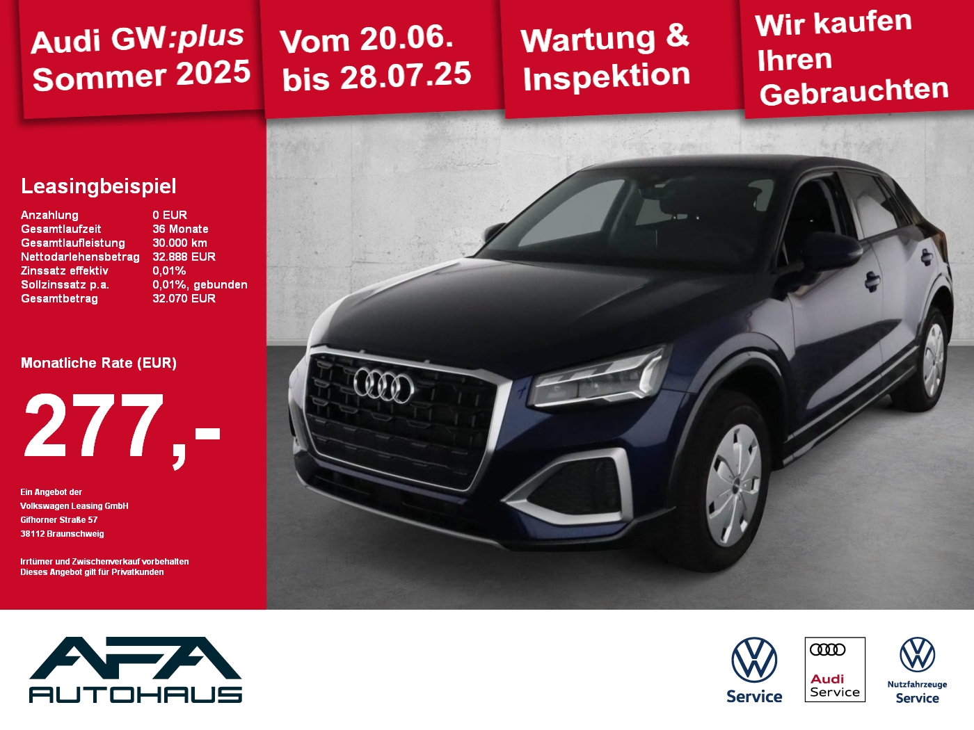Q2 35 TFSI Advanced S tronic AHK*Matrix*Navi*LM17